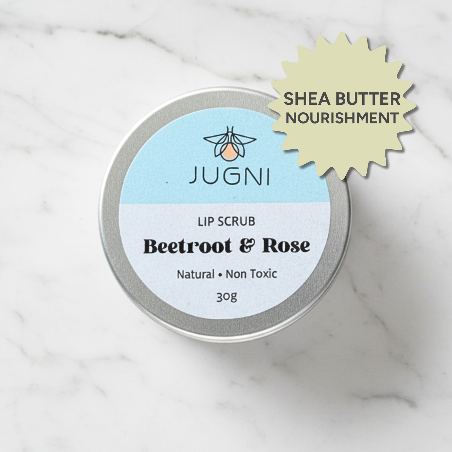 Lip Scrub: Beetroot and Rose