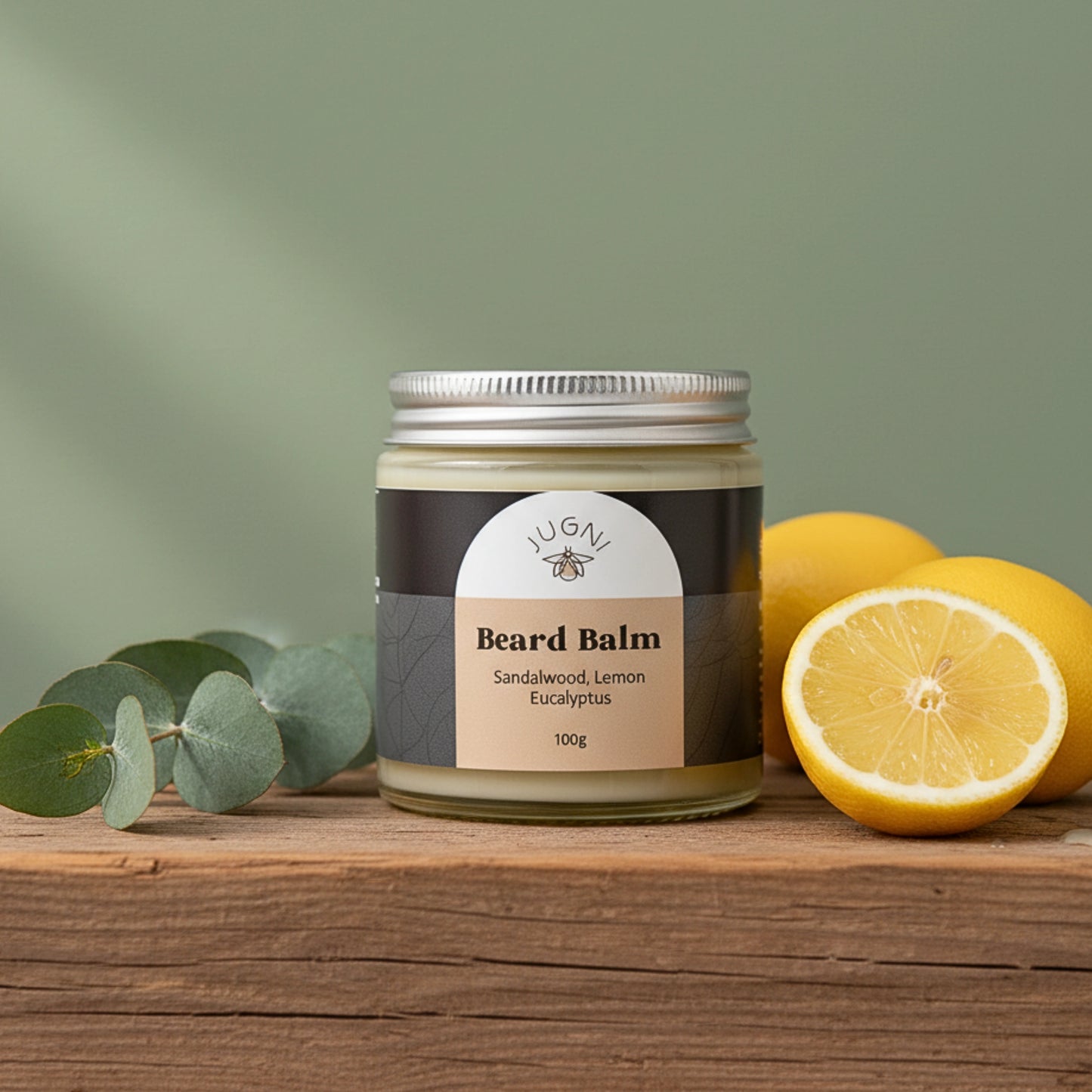 Beard Balm: Sandalwood, Lemon, Orange