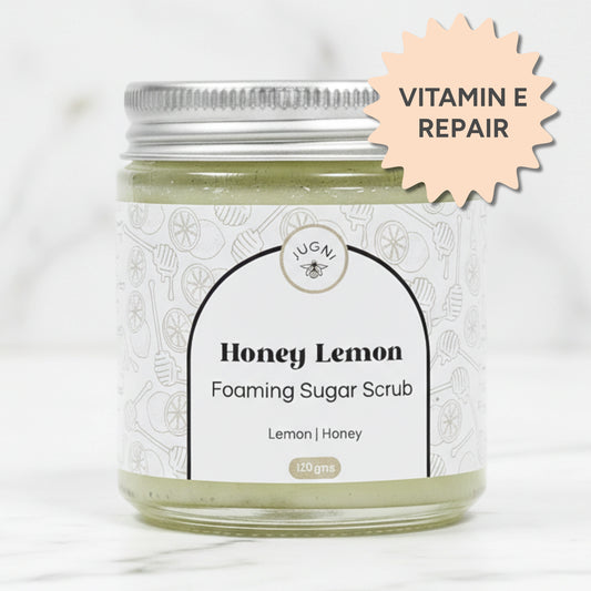 Foaming Sugar Scrub: Honey Lemon