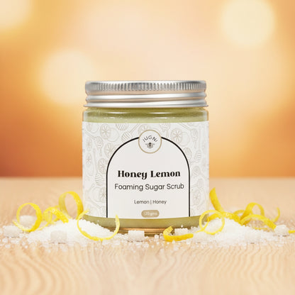 Foaming Sugar Scrub: Honey Lemon