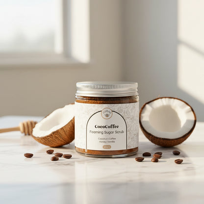 Foaming Sugar Scrub: Coco coffee
