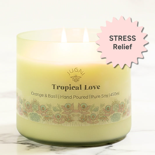 Aroma Candle: Tropical Love