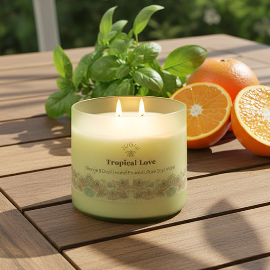 Aroma Candle: Tropical Love