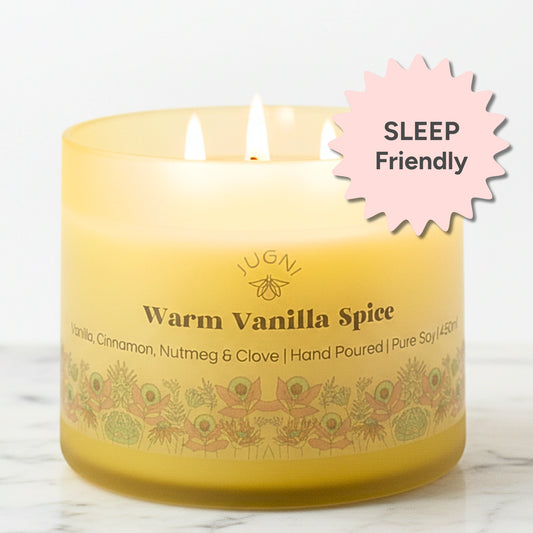 Aroma Candle: Warm Vanilla Spice