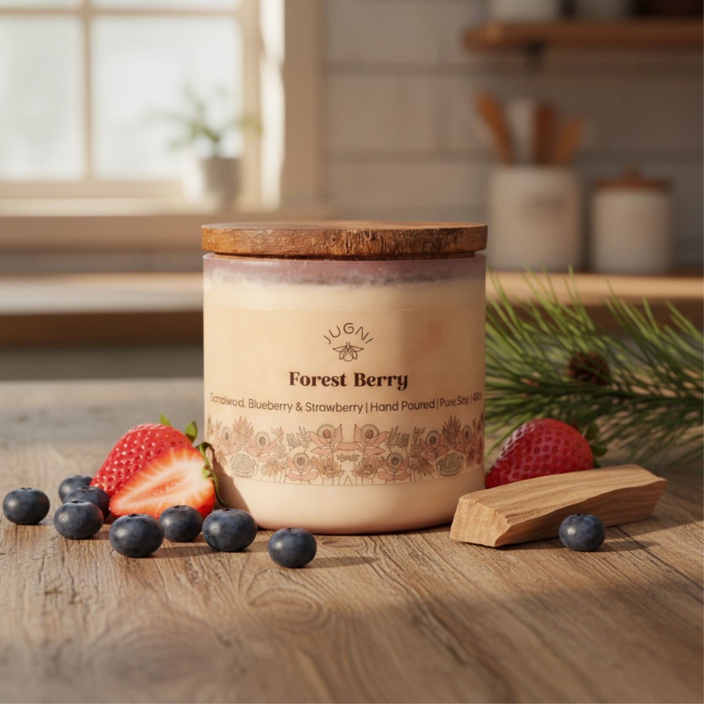 Aroma Candle: Forest Berry
