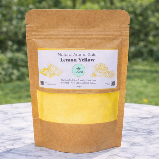 Gulal : Aroma Holi Colour (Lemon Yellow)