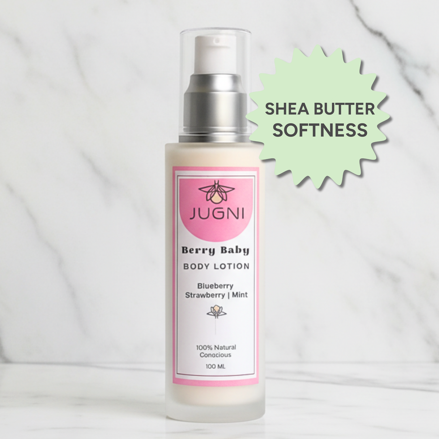 Jugnilifestyle Body Lotion: Berry Baby - Natural Body Lotion