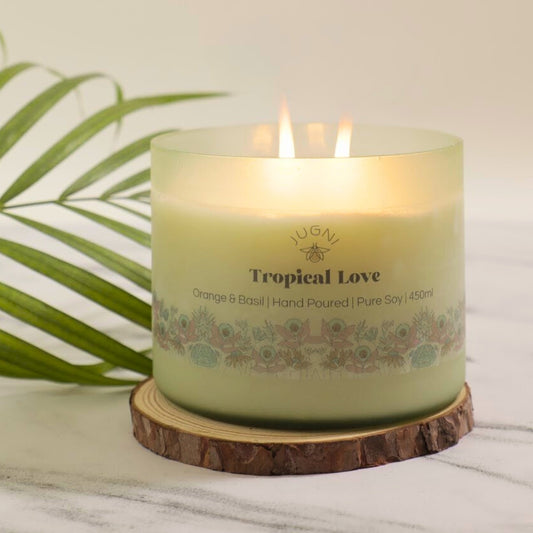 Aroma Candle: Warm Vanilla Spice