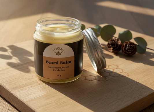 Beard Balm: Sandalwood, Lemon, Orange by Jugnilifestyle - beard care